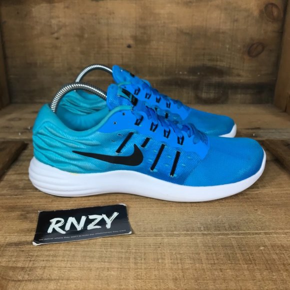 nike lunarstelos blue running shoes